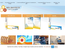 Tablet Screenshot of melibiotech.com